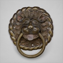 Door Pull in the Form of a Lion's Head, c. 1500.