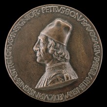 Pietro Bono Avogario, 1425-1506, Physician and Astrologer [obverse], c. 1472.