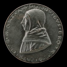 Lodovico Brognolo, of the Observant Friars, Patrician of Mantua [obverse], c. 1495/1496.