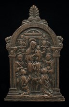 The Virgin and Child with Four Saints, 15th century.