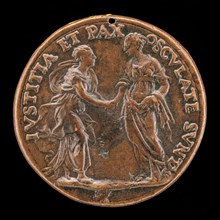 Justice and Peace [reverse], c. 1500/1525.