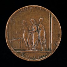 Toilet of Venus (?) [reverse], c. 1500.