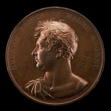 George, 1762-1830, Prince of Wales, King George V 1820 [obverse], 1814.