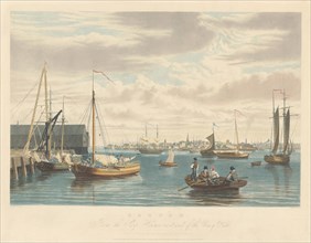 Boston: From the Ship House West End of the Navy Yard, published 1833.