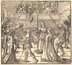 Masquerade Dance with Torches, c. 1516.