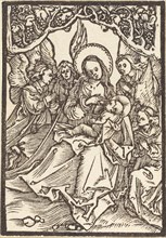 The Virgin Nursing the Christ Child with Four Angels, c. 1500.