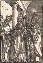 Saints Nicholas, Ulrich, and Erasmus, c. 1508.