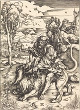 Samson Fighting with the Lion, c. 1497/1498.