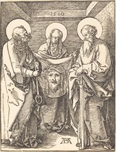 Saint Veronica between Saints Peter and Paul, 1509.