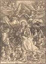 The Virgin Surrounded by Many Angels, 1518.
