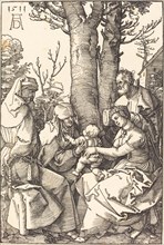 The Holy Family with Joachim and Anne under a Tree, 1511.