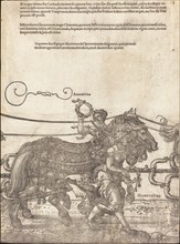 The Triumphal Chariot of Maximilian I (The Great Triumphal Car) [plate 4 of 8], 1523 (Latin ed.).