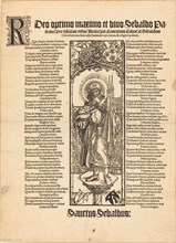 Saint Sebaldus Standing on a Column, c. 1501.