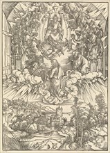 Saint John before God and the Elders, 1498.