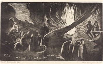 Mahna no Varua Ino (The Devil Speaks), 1894/1895.