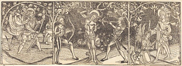 Saints Christopher, Sebastian, and Roche, c. 1495.