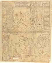 Apocalypse of John, Leaf 10, c. 1465.