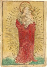 Madonna and Child in a Glory Standing on a Crescent Moon, 1450/1460.