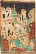Christ's Entry into Jerusalem, probably 1450.