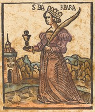 Saint Barbara, c. 1500.