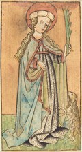 Saint Agnes, c. 1450.