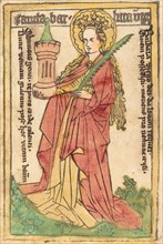 Saint Barbara, 1440/1460.