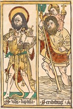 Saint John the Baptist and Saint Christopher, 1470/1480.