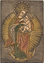 Madonna and Child in Glory, fourth quarter 15th century.