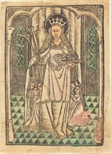Saint Ursula as Protectress, in or after 1480.