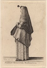 Mulier Generosa Brabantica, 1643.