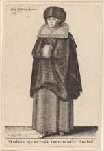 Mulier Generosa Viennensis Austri, 1642.