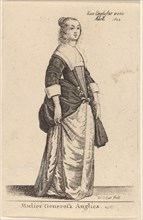 Mulier Generosa Anglica, 1644.