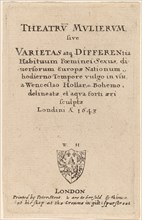 Theatrum mulierum: Title Page, 1643.