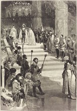 Le Couronnement de l'Empereur Alexandre III de Russie (27 Mai), 1883.