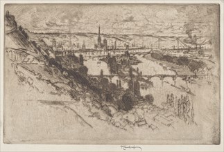 Rouen, from Bon Secours, 1907.