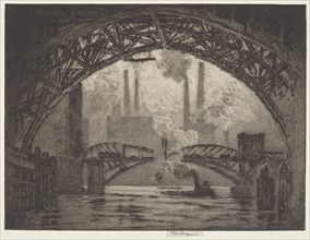 Under the Bridges, Chicago, 1910.
