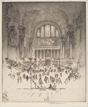 The Marble Hall, Pennsylvania Station, New York, 1919.