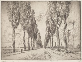 The Avenue, Valenciennes, 1910.