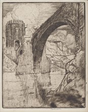 Arch of Bridge of Alcantara, 1904.