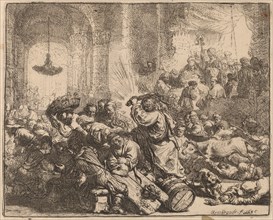 Christ Driving the Money Changers from the Temple, 1635.