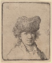 Self-Portrait in a Fur Cap, 1630.