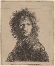 Self-Portrait, Frowning, 1630.