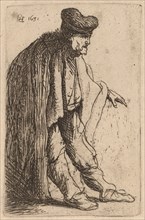 Beggar with His Left Hand Extended, 1631.