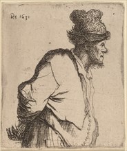 Peasant with His Hands behind His Back, 1631.