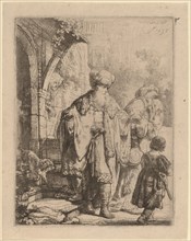 Abraham Casting Out Hagar and Ishmael, 1637.