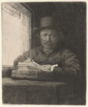 Self-Portrait Drawing at a Window, 1648.