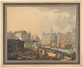 Feyge Dam, with part of the Fish Market at Amsterdam, 1797.