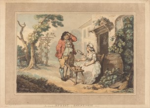 Rustic Courtship, 1785.