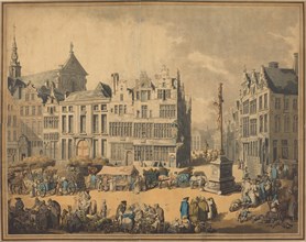 Place de Meir at Antwerp, 1797.