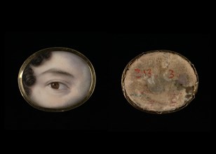 Eye of a Lady, ca. 1800.